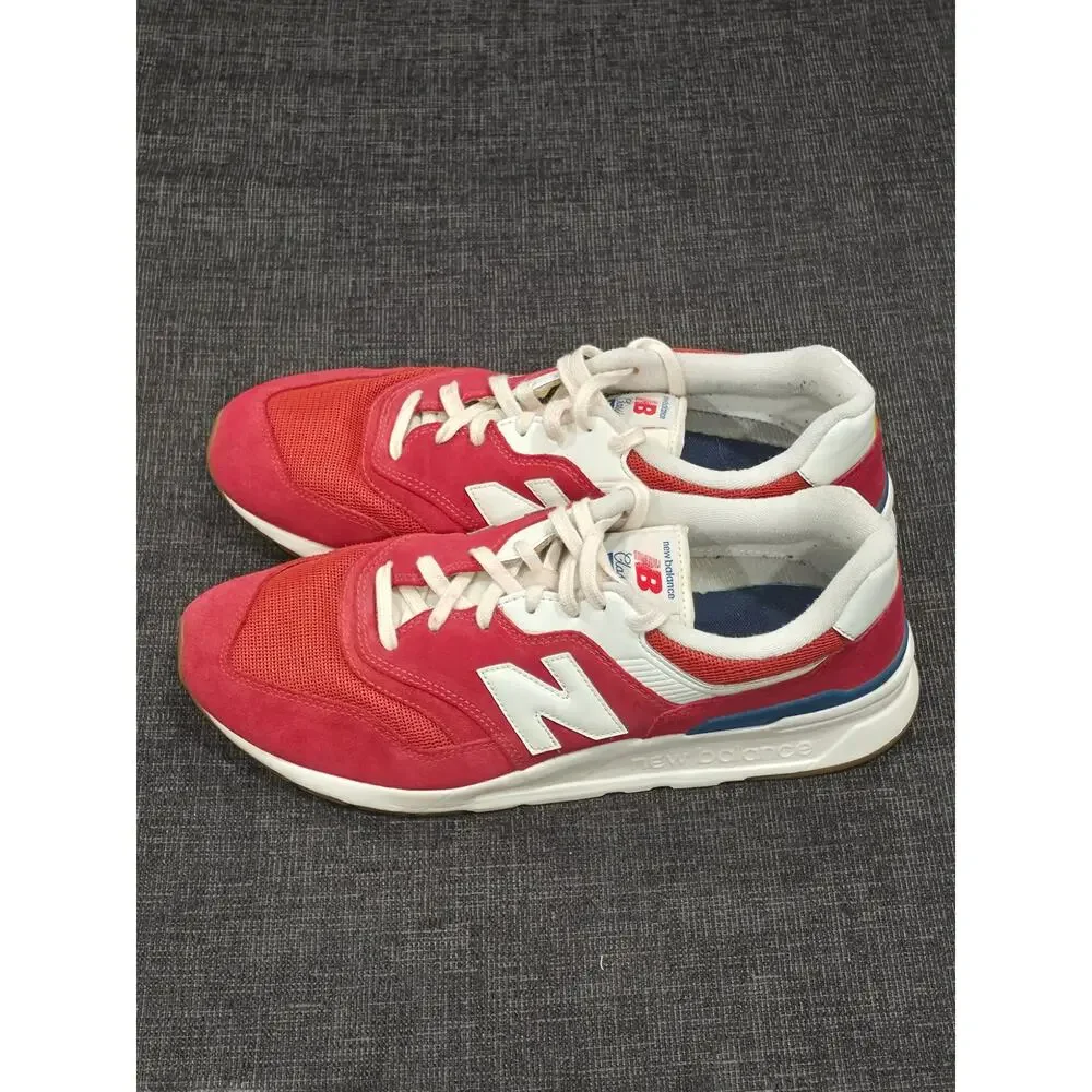 New Balance 997H Team Red White Blue Sneakers Men's Size 12 CM997HRG